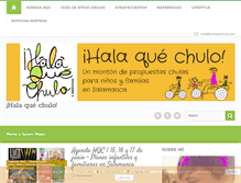 Tablet Screenshot of halaquechulo.com